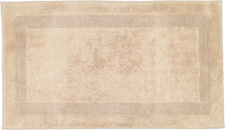 Cawö Badteppiche Luxus Badteppich 1000 Sand - 375 70x120 cm, 70x120 cm