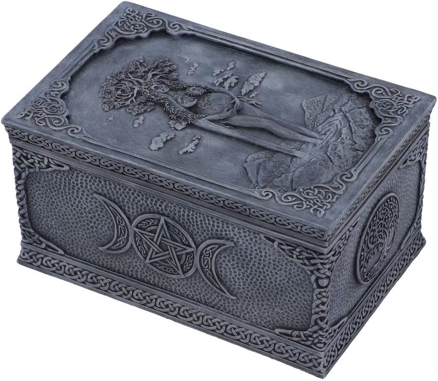 Nemesis Now Mother Earth Box, Grau, 15,5 cm, 15.5cm