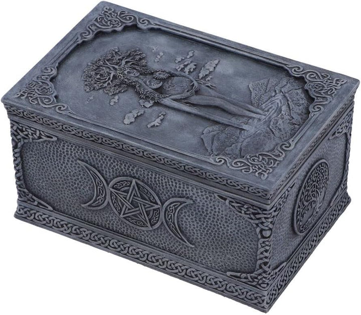 Nemesis Now Mother Earth Box, Grau, 15,5 cm, 15.5cm