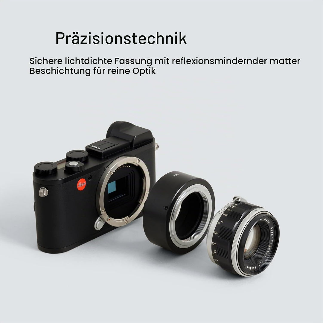 Urth Objektivadapter: Kompatibel mit M42 Objektiv und Leica L Kameragehäuse, M42