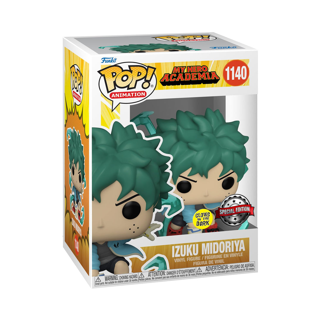 Funko Pop! Animation: My Hero Academia (MHA) - Deku mit Gloves - Leuchtet Im Dunkeln - My Hero Acade