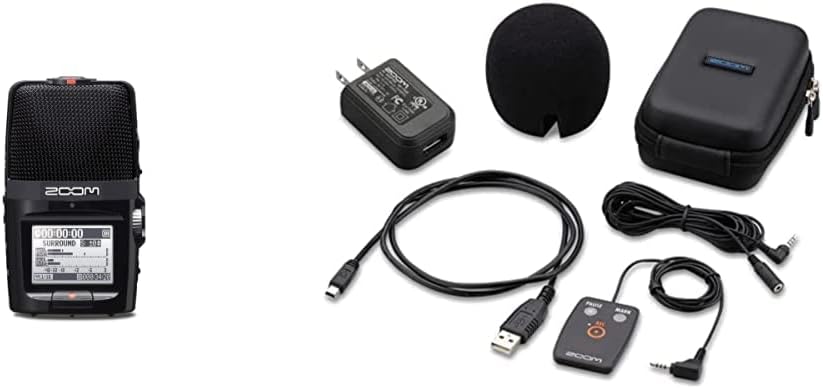 Zoom H2n mit SPH-2n - Zubehörpaket für H2n