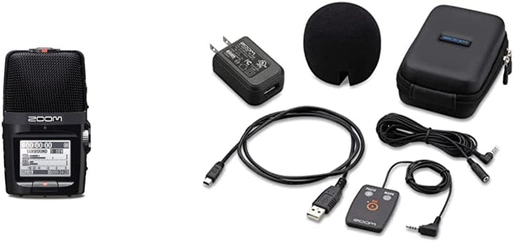 Zoom H2n mit SPH-2n - Zubehörpaket für H2n
