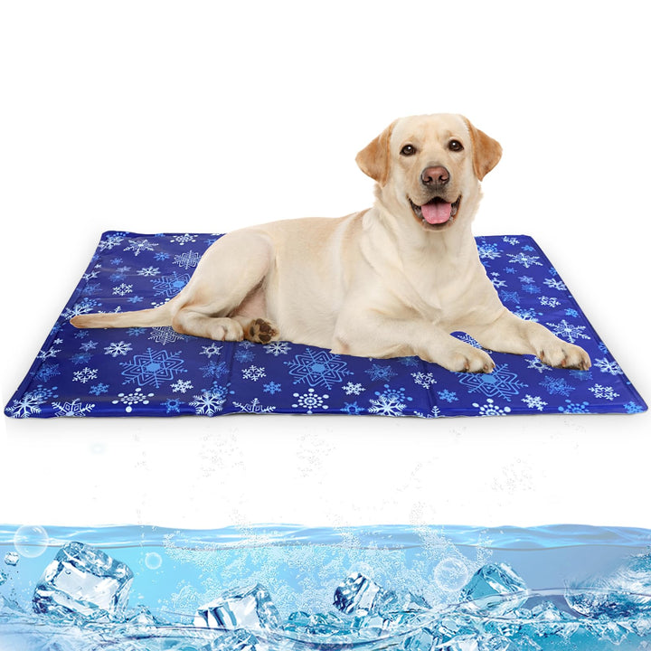 NAMOTEK Selbstkühlende Matte für Hunde &amp; Katzen – Ungiftige Gel-Kühlmatte für den Sommer – Langlebig