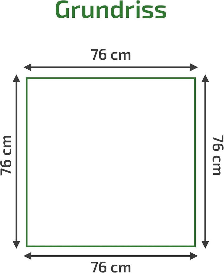 Thermokomposter 340L Komposter Garten – UV-beständig, wetterfest & stabil – Schnellkomposter mit Bel