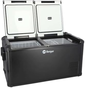 BERGER Tragbare Kompressor Kühlbox MCX | Elektrische Kühlbox ideal für Camping mit Elektronischer An