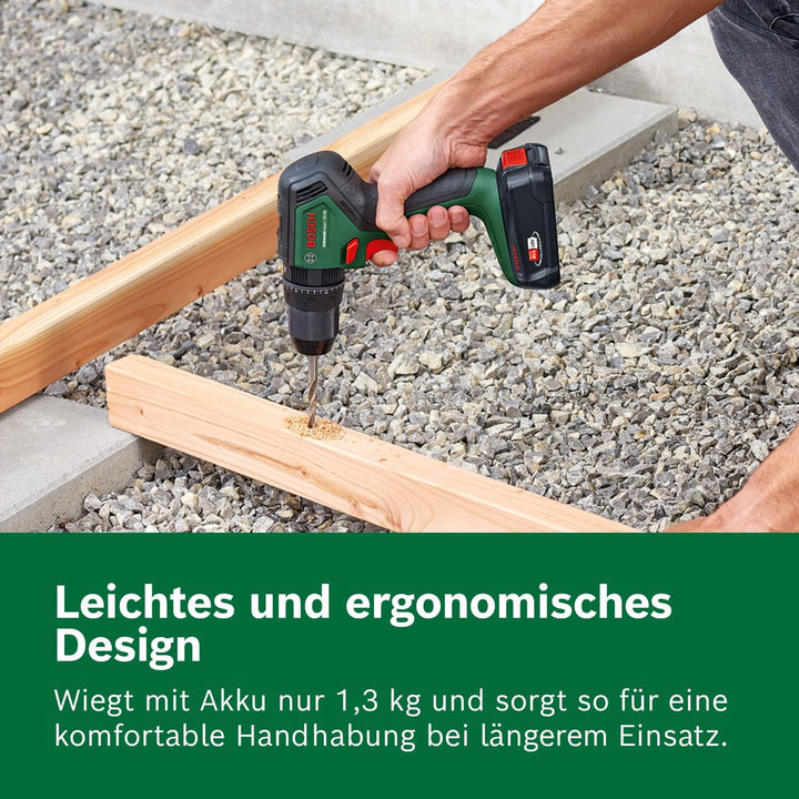 Bosch Home and Garden Bosch Akku Schlagbohrschrauber UniversalImpact 18V-60 (1 Akku, 18 Volt System,