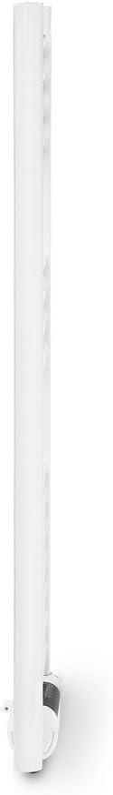 TROTEC Elektrischer Handtuchwärmer TWH 500 S – 500 W, Wandmontage, Flachrohr-Design in Weiss, geräus