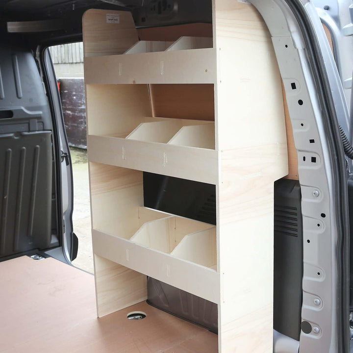 Vanify - Kompatibel mit Citroen BERLINGO L1 und L2 2008-18 Fahrzeugeinrichtung Fahrzeugregale, doppe