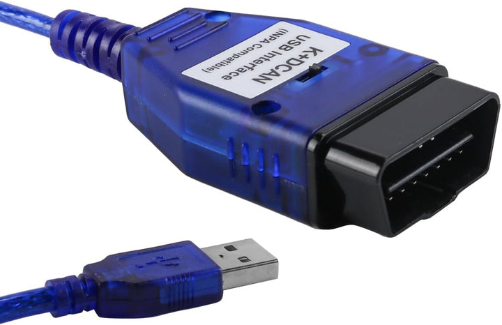 Namvo K+Dcan USB-Kabel mit Schalter für Chassis-Diagnosetool der E-Serie, OBD2-Kabel,kompatible Fehl