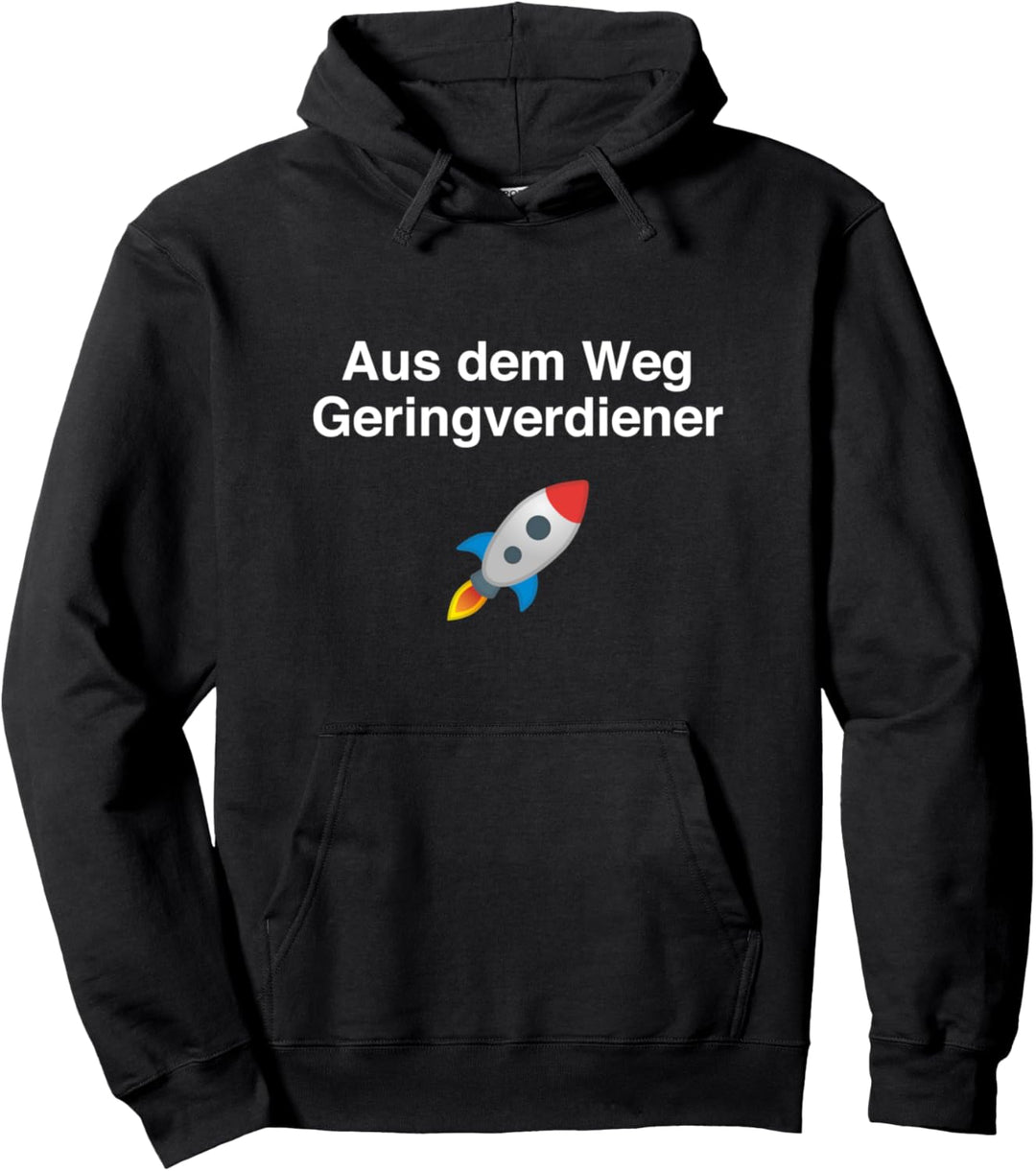 Aus dem Weg Geringverdiener STONKS ONLY GO UP Pullover Hoodie