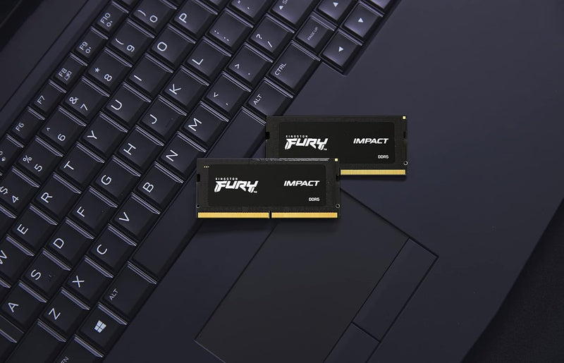 Kingston FURY Impact XMP 32GB 6400MT/s DDR5 CL38 SODIMM Gaming Speicher für Laptop Kit mit 2 - KF564