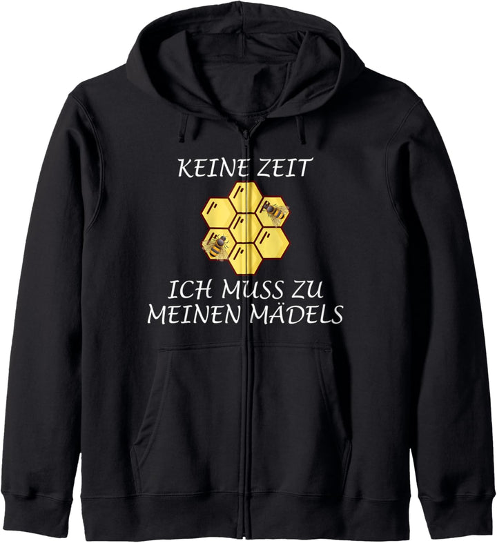 Keine Zeit - Ich muss zu meinen Mädels Kapuzenjacke
