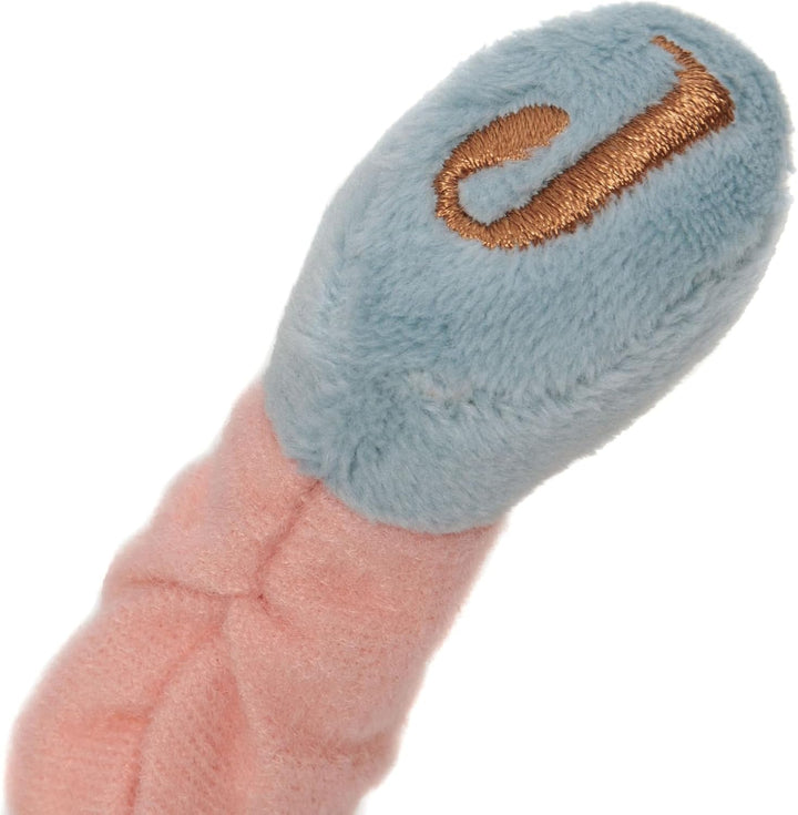 Jollein Stoffpuppe Kuschelpuppe - Doll Rose - 100% Polyester - 32x10x6cm - Kuscheltier - Puppe Flowe