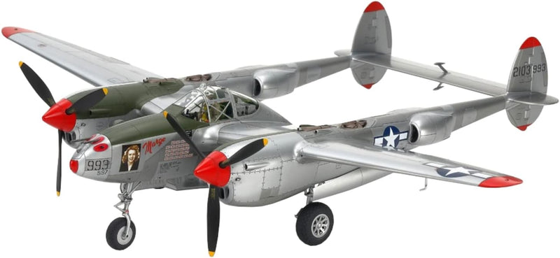 Tamiya 61123 1:48 US P-38 J Lightning - Modellbau, Plastik Bausatz, Hobby, Basteln, Kleben, Modellba