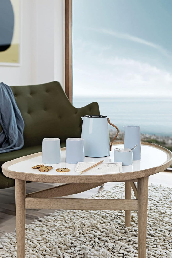 Stelton Tee-Isolierkanne Emma | Isolierte Kunststoff-Teekanne mit Deckel &amp; Edelstahl-Thermoeinsatz -