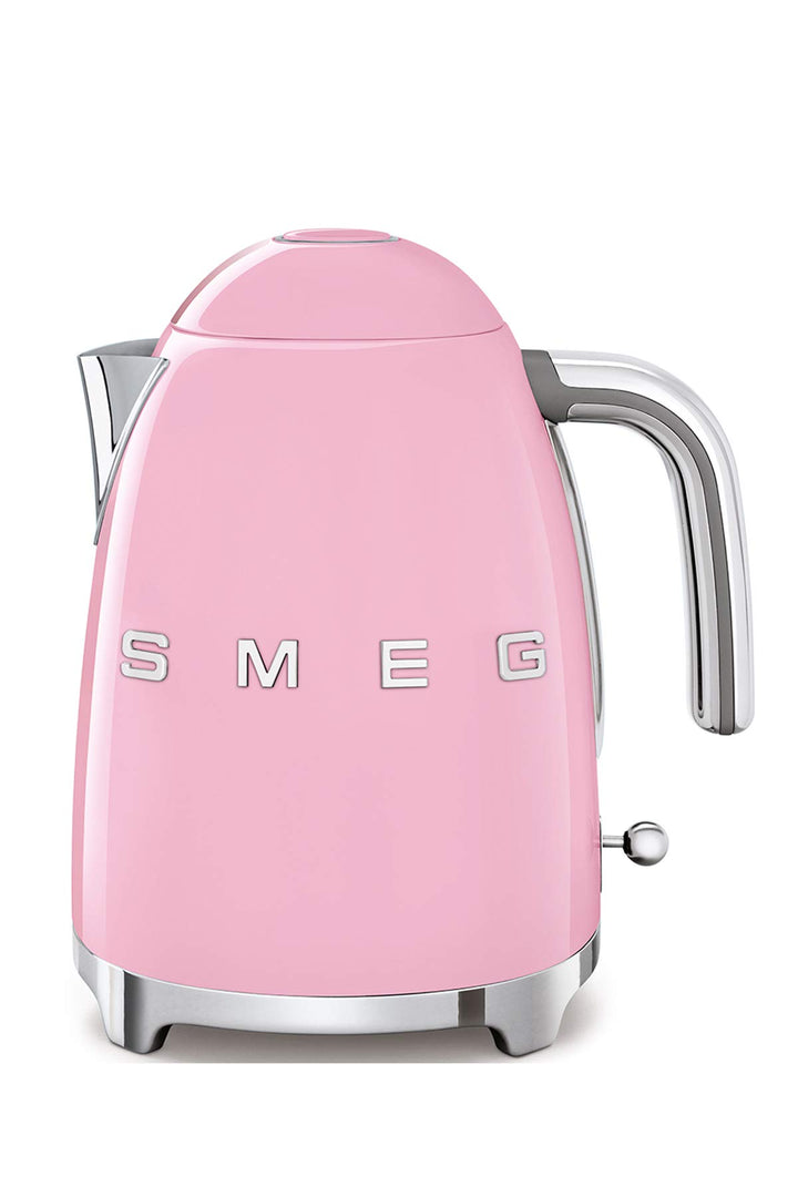 Smeg, KLF03PKEU 1.7L Wasserkocher, Soft-Opening-Kannenverschluss, Herausnehmbarer Anti-Kalkfilter au