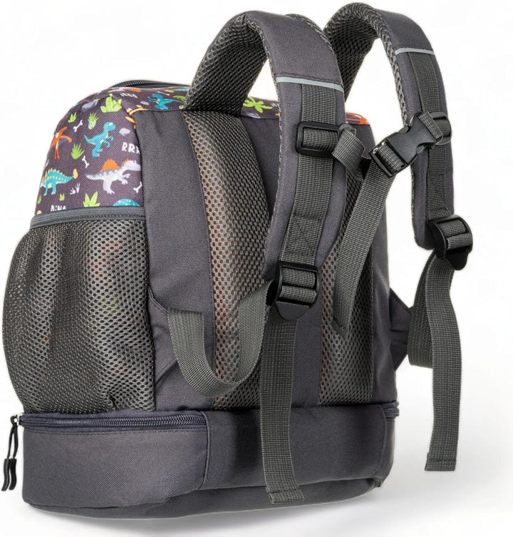 Knuffig Kindergartenrucksack ab 2 Jahre – Für Mädchen & Jungen – Mit isoliertem Fach für Brotdose –