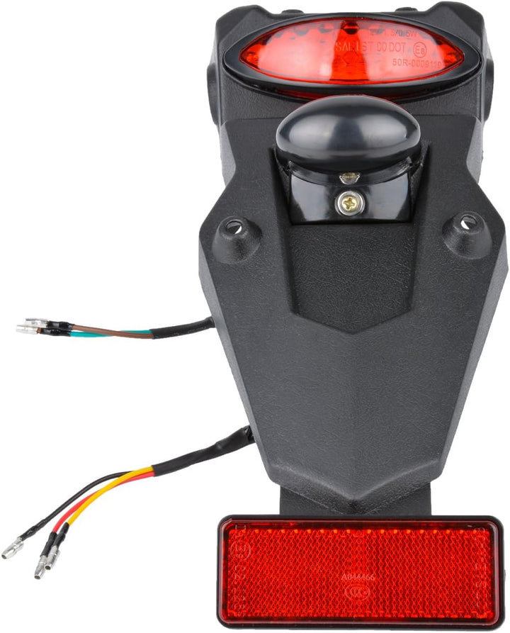 KaTur 12 V LED Motorrad Kotflügel Hinten Schwanz Stop Licht Reflektor Universal für MX Motocross Spo
