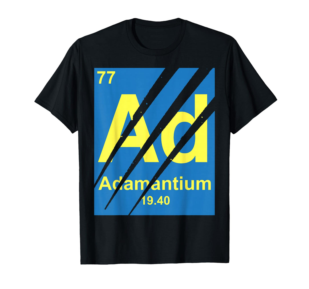 Mens Marvel Wolverine Claws Adamantium Element Graphic T-Shirt Small Dark Heather