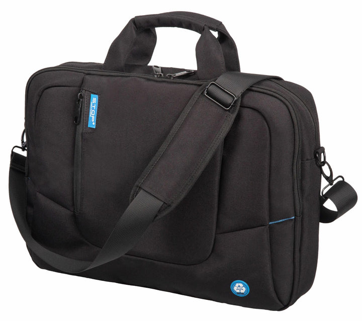 LIGHTPAK 46202 - Laptoptasche RPET STOP Ocean Plastic, Notebooktasche für 15,6" Notebooks, Business