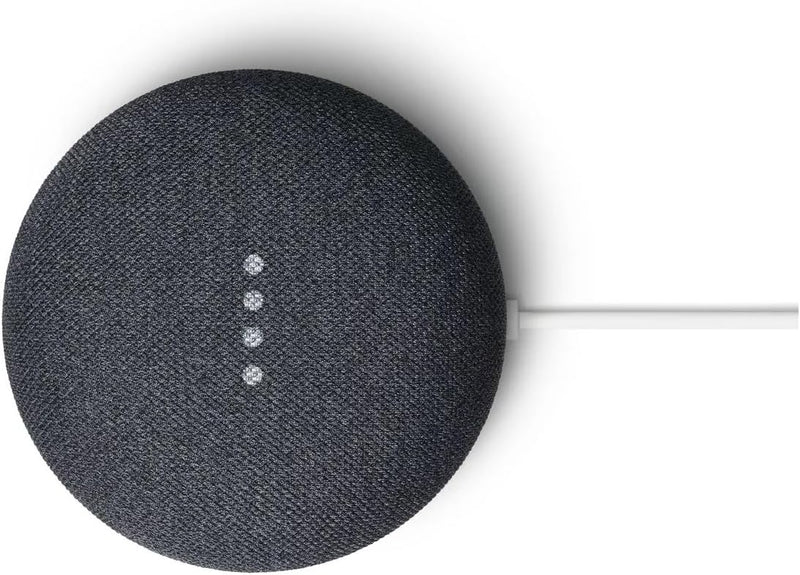 Google Nest Mini 2. Generation Kabelloser Bluetooth-Lautsprecher (Anthrazit), Anthrazit