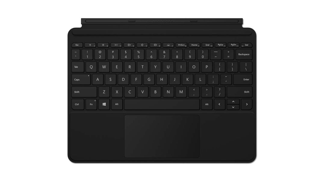 Microsoft Surface Go Type Cover, WLAN, Schwarz Schwarz Single, Schwarz Single