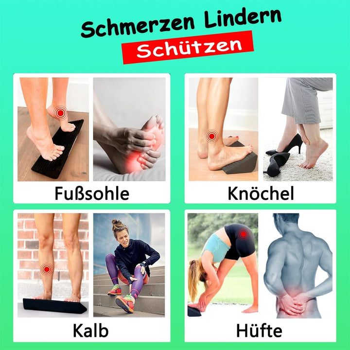 Slant Board for Calf Stretching Rutschfest Squat Wedge Balance Boards Fusswippe Wadenstrecker Schräg