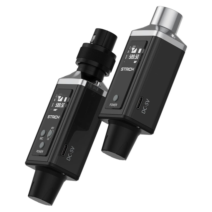 STRICH M3 UHF drahtloses XLR-Transmitter Receiver mit 16 Kanälen, Reichweite von 50 Metern, Plug-on-