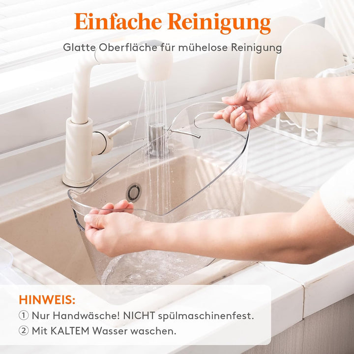 Lifewit 2er-Set 6,5L Flaschenkühler mit Eisschaufel, Kunststoff Sektkühler Schale (38 × 18 × 20cm),