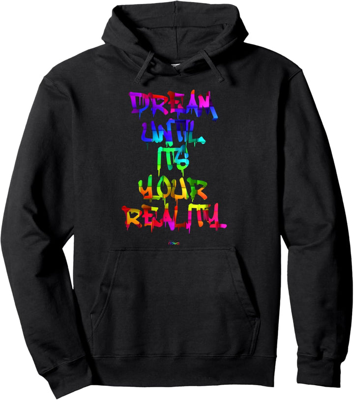 MENTALITÄT MOTIVATION LIFE GRAFFITI VOM TRAUM ZUR REALITÄT Pullover Hoodie