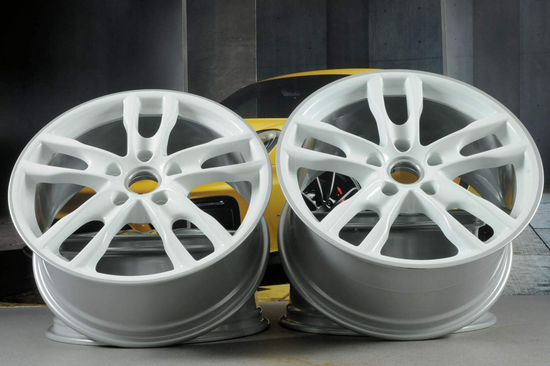 ORIG. Porsche Boxster/Cayman 981 19" Boxster S III Felgen in Weiss/wheels