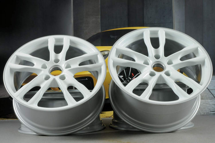 ORIG. Porsche Boxster/Cayman 981 19" Boxster S III Felgen in Weiss/wheels