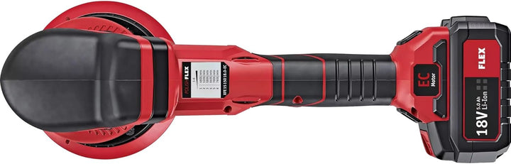 Flex 15 150 18.0-EC Cordless Orbital Polisher 18V Bare Unit XFE1518N Red