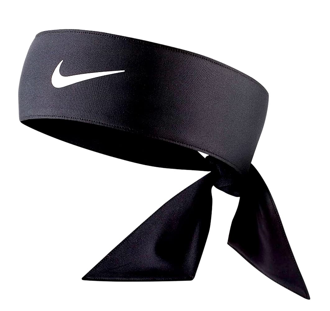 Nike Dri-fit Head Tie 2.0 Haarbänder Einheitsgrösse black/White, Einheitsgröße black/White