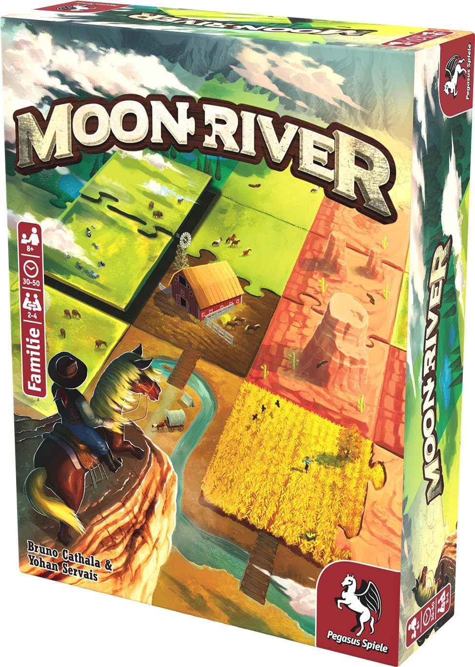 Pegasus Spiele 57115G Moon River Brettspiele
