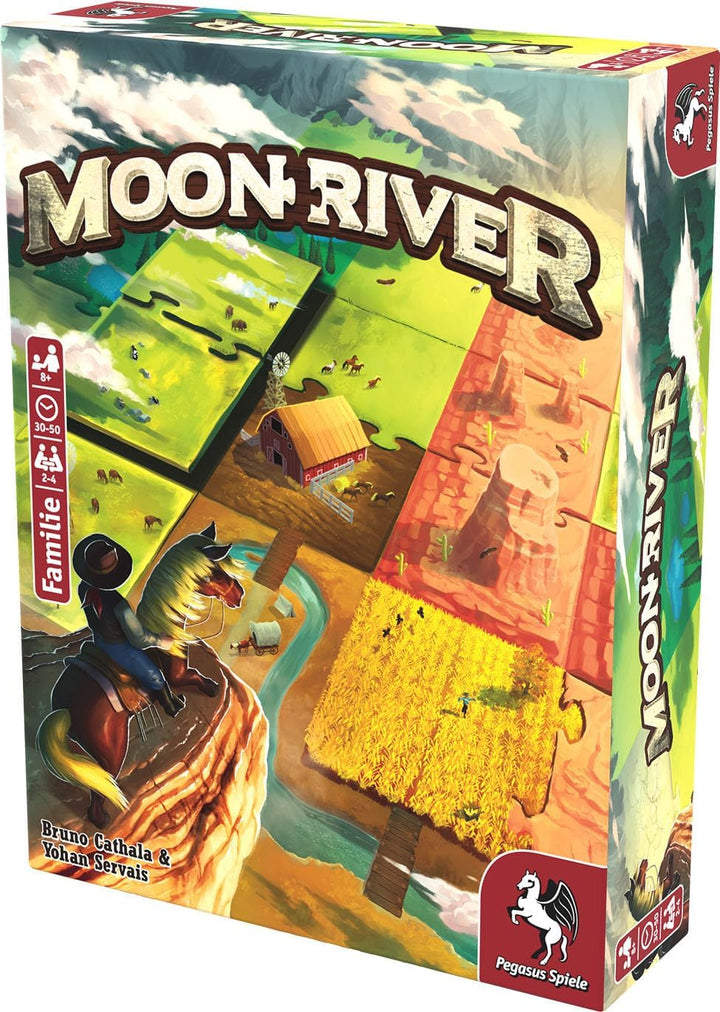 Pegasus Spiele 57115G Moon River Brettspiele