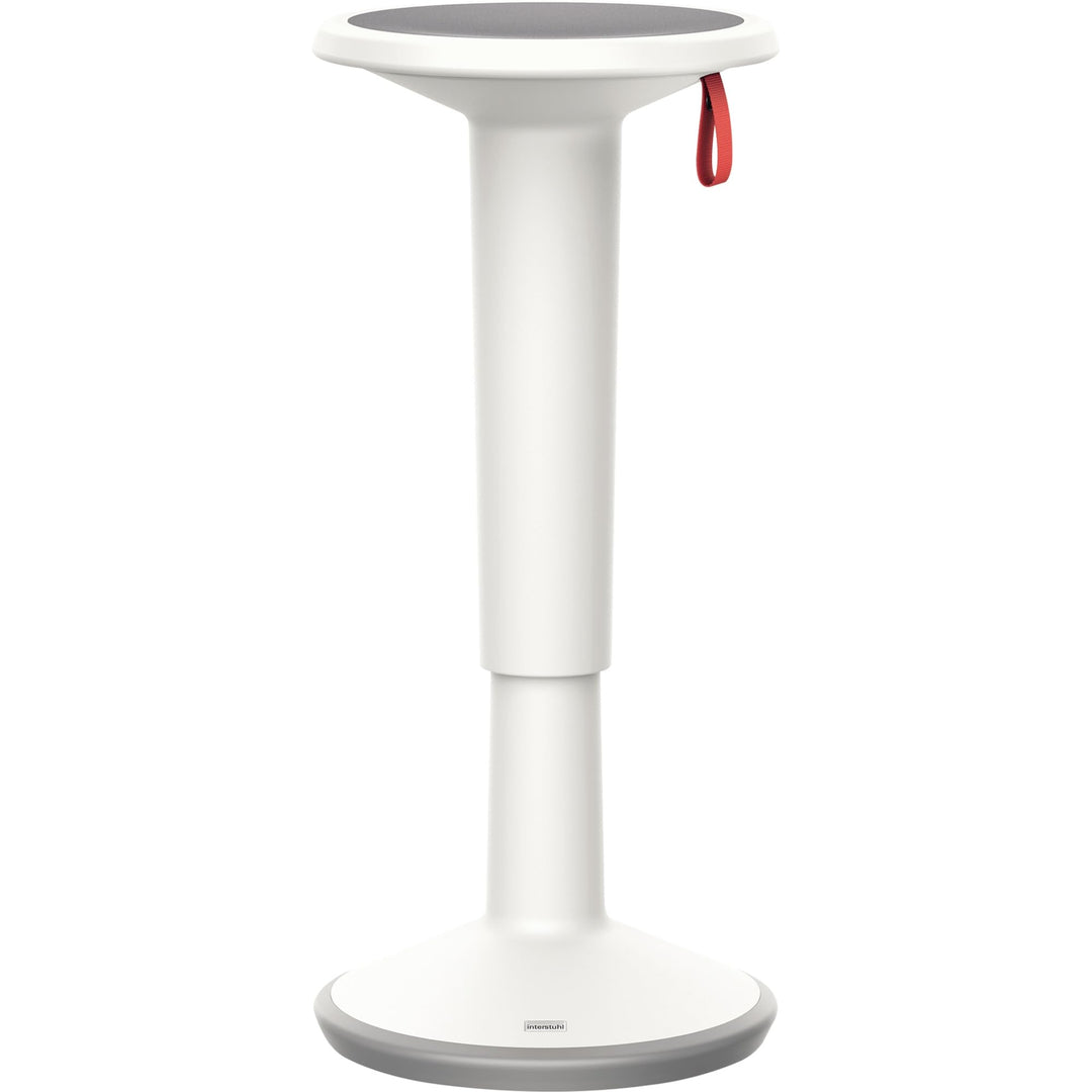 INTERSTUHL Hocker UPis1 110U Grau-weiss, Grau-weiss