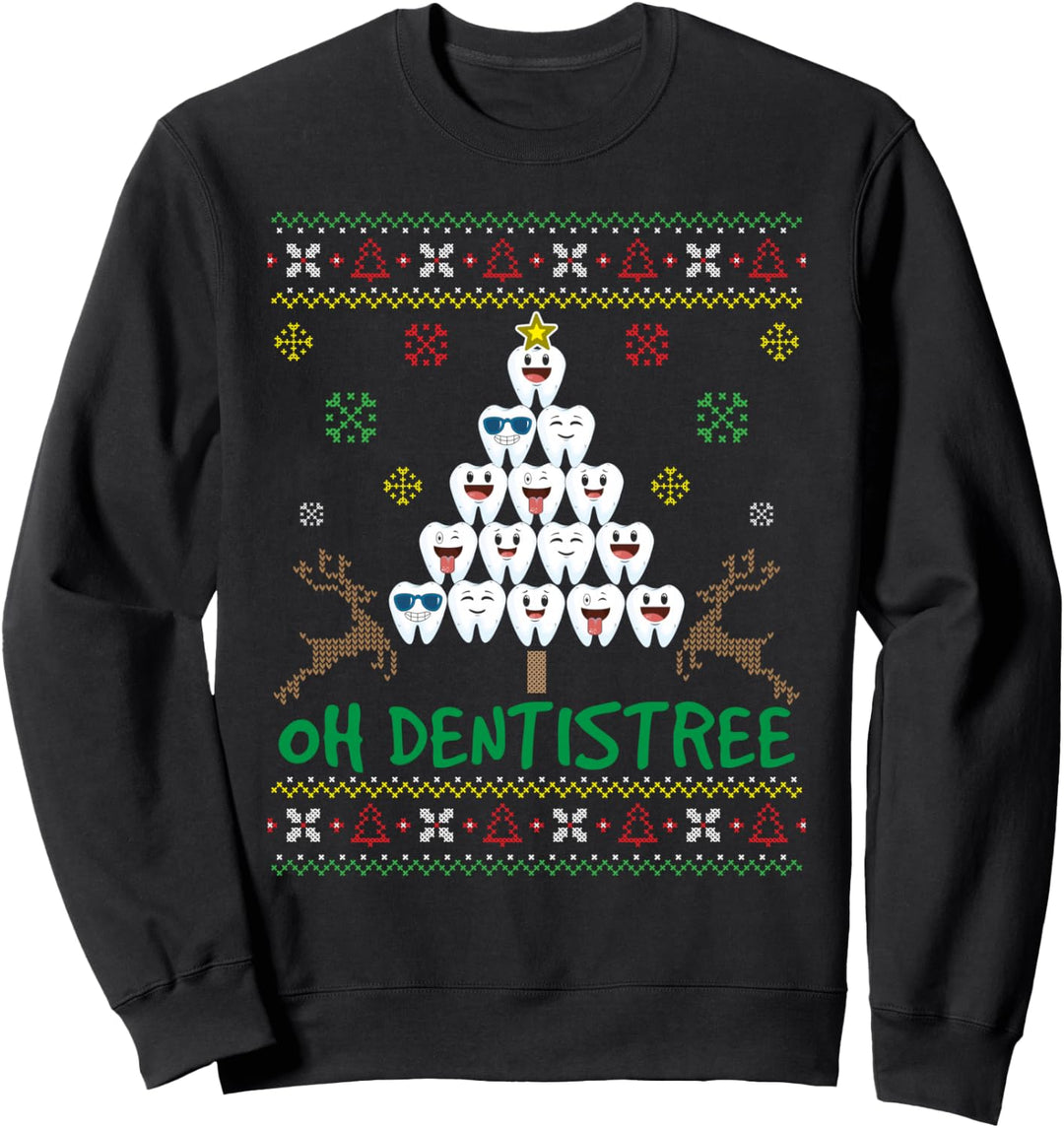 Oh Dentistree Weihnachtszahnärztliche Weihnachten Sweatshirt