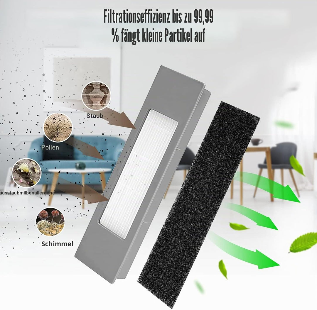 Ersatzteil-Set Zubehör für Ecovacs Deebot N8 Pro N8+ T9+ N8 T9 T8AIVI T8+ T8 Staubsauger Roboter, 4