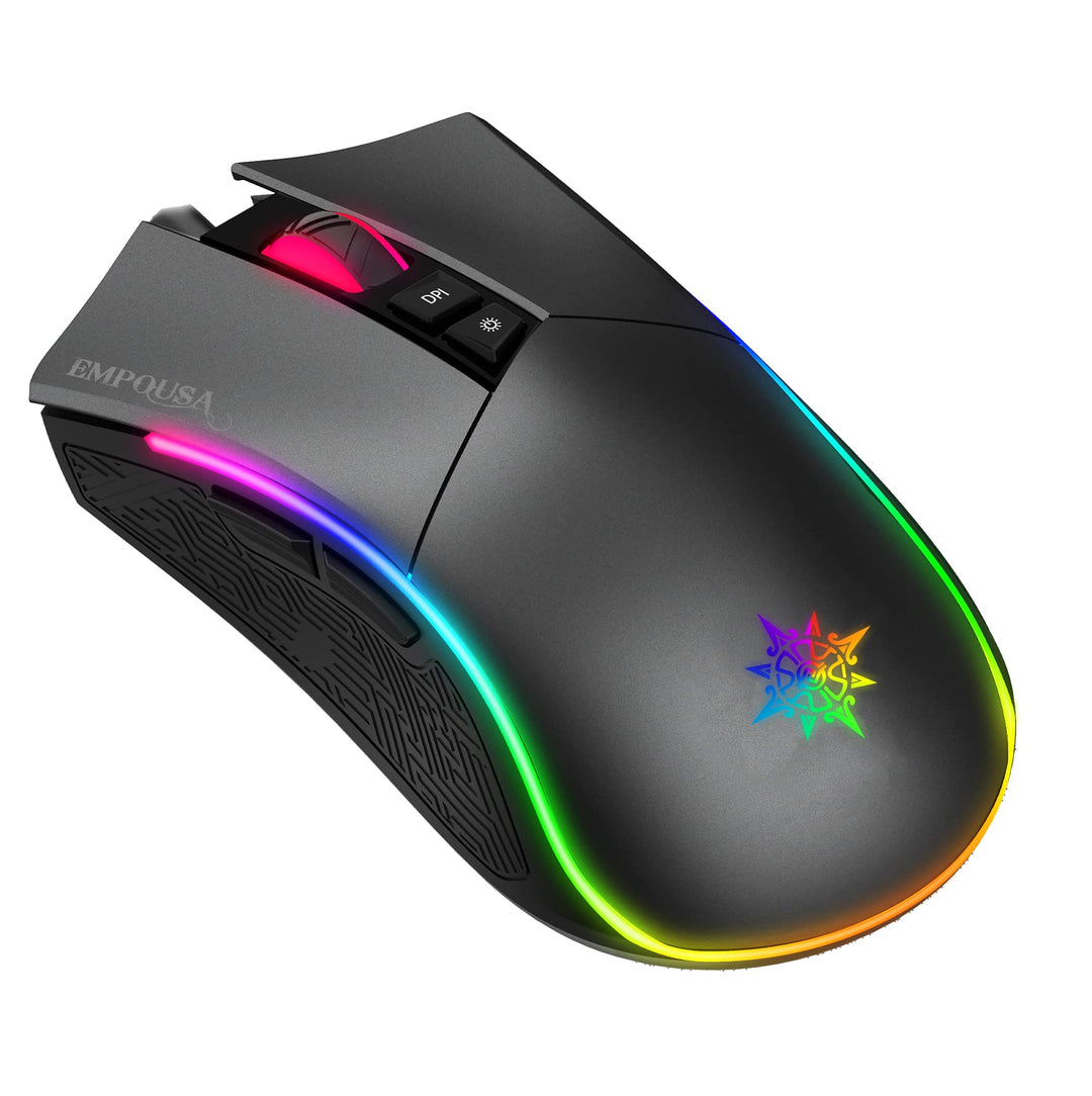 Inca IMG-GT19 PRO Optisch Gaming Maus 4800 DPI RGB-Logo-Effekt