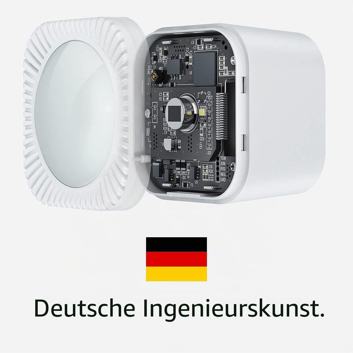 Aeotec Multi-Sensor 7 | Z-Wave Smart Home 6-in1 Sensor | Bewegungsmelder, Temperatur, Luftfeuchtigke