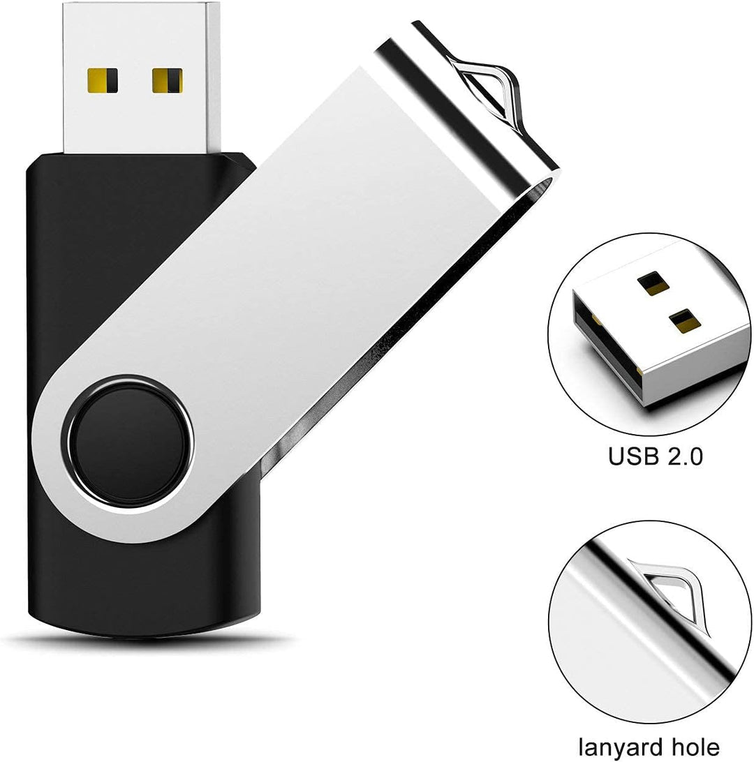 KOOTION USB-Sticks 8GB 20er Pack Memory Stick 20 Stück Set USB 2.0 Datenstick USB Flash Drives 8G Sp