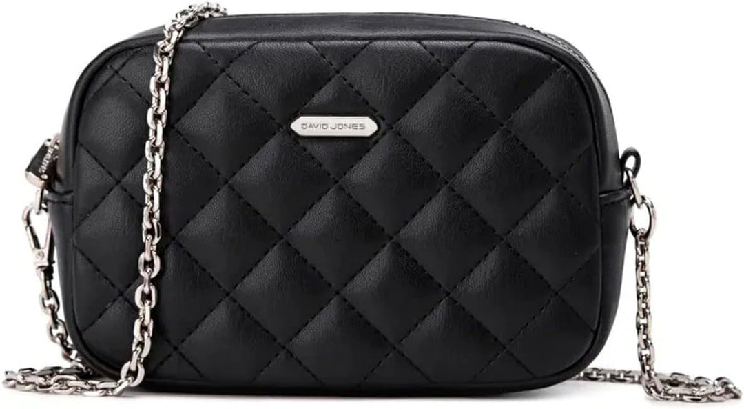 David Jones - Dämen Kleine Umhängetasche - Frau Mini Handtasche PU Leder - Handy Tasche Multi Tasche