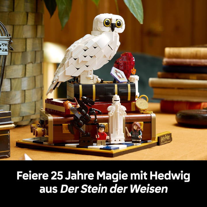 LEGO Harry Potter Stein der Weisen - Sammleredition - DIY Deko - Modellbau mit Miniatur Filmszenen -