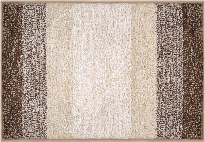 Badteppich Badematte rutschfeste 45 x 65 cm, Weiche Waschbar Badezimmerteppich Extra Flauschig Badvo
