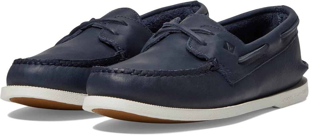 Sperry Herren A/O 2-öse Bootsschuh 41 EU Weit Marineblau, 41 EU Weit Marineblau