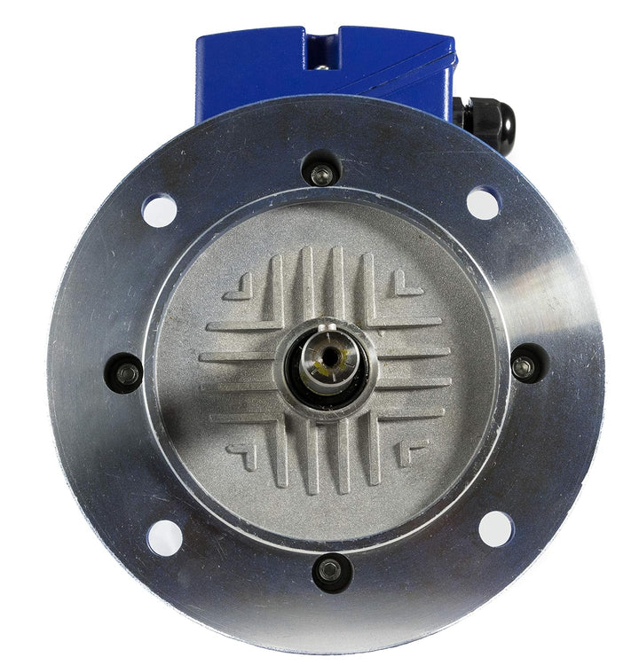Elektromotor dreiphasig 0,75 kW / 1 PS 220/380 V 1500U/min B5 (Flansch 200 mm) Grösse 80 - Achse 19