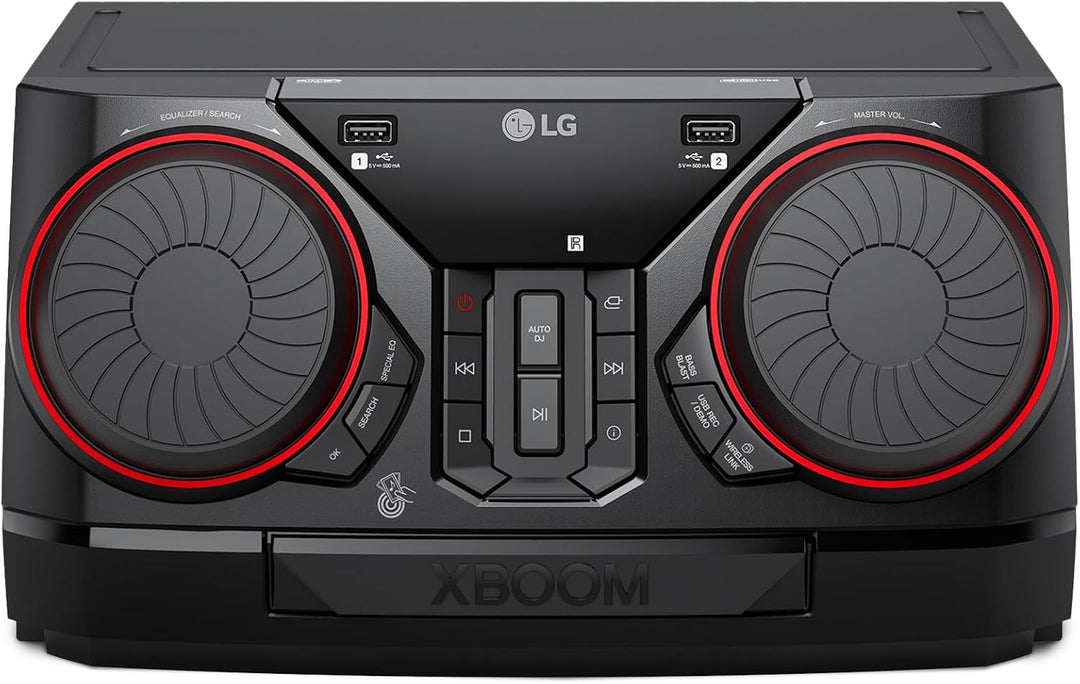 LG CK43N XBOOM, Soundsystem, 300 W, Bluetooth, USB, AUX-Eingang, Synchronisation, Partysteuerung, Eq