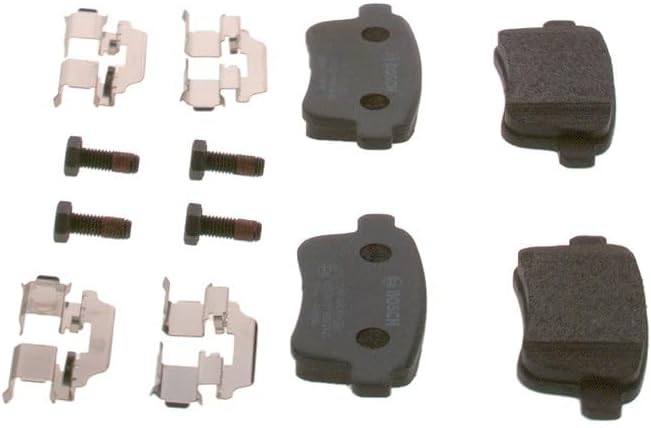 Bosch BP1221 Bremsbeläge - Hinterachse - ECE-R90 Zertifizierung - vier Bremsbeläge pro Set